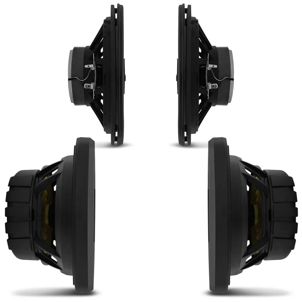 COMP Kit Fácil Bravox Premium 6x9" + 6" 300W RMS 4 Ohms Quadriaxial Triaxial