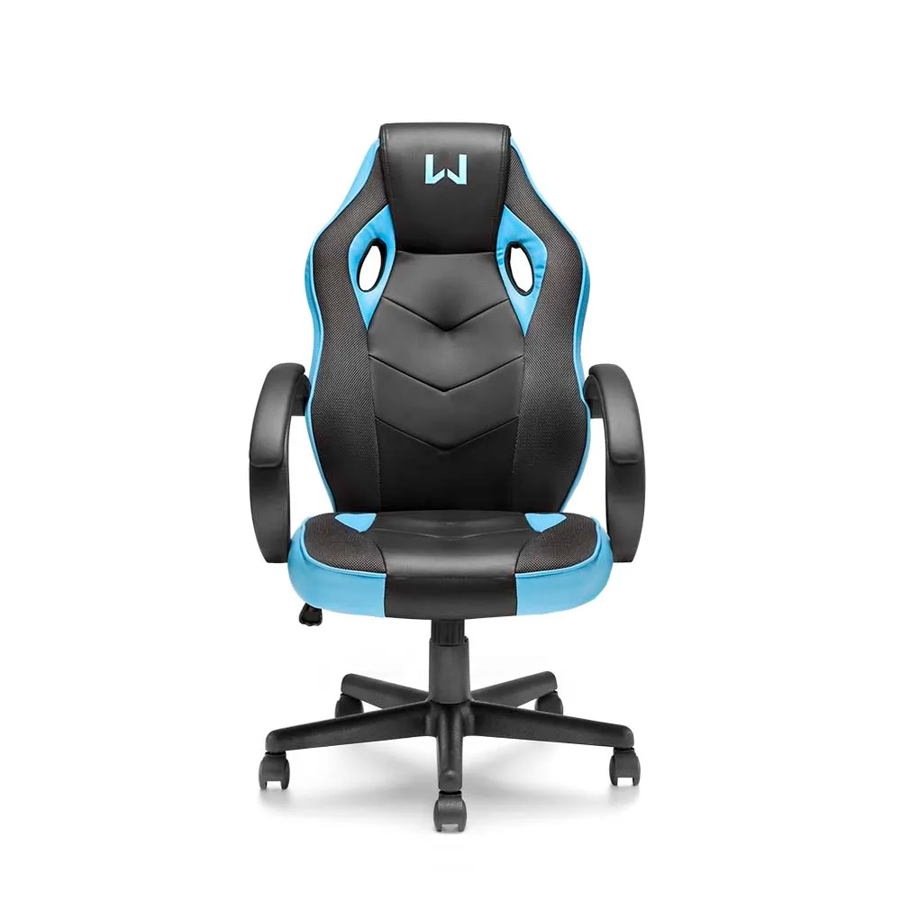 Cadeira Gamer Warrior Azul com Apoio Ergonômica Confortável Multilaser - GA161