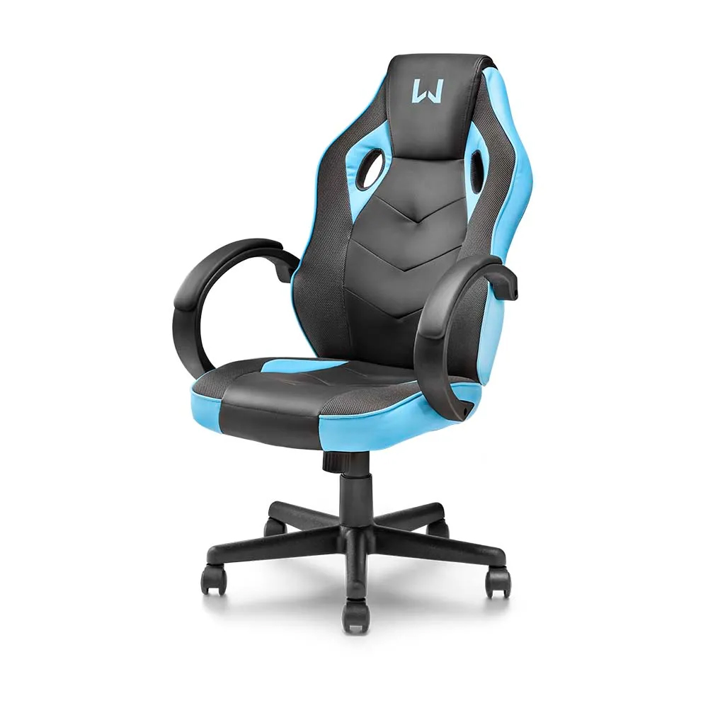 Cadeira Gamer Warrior Azul com Apoio Ergonômica Confortável Multilaser - GA161
