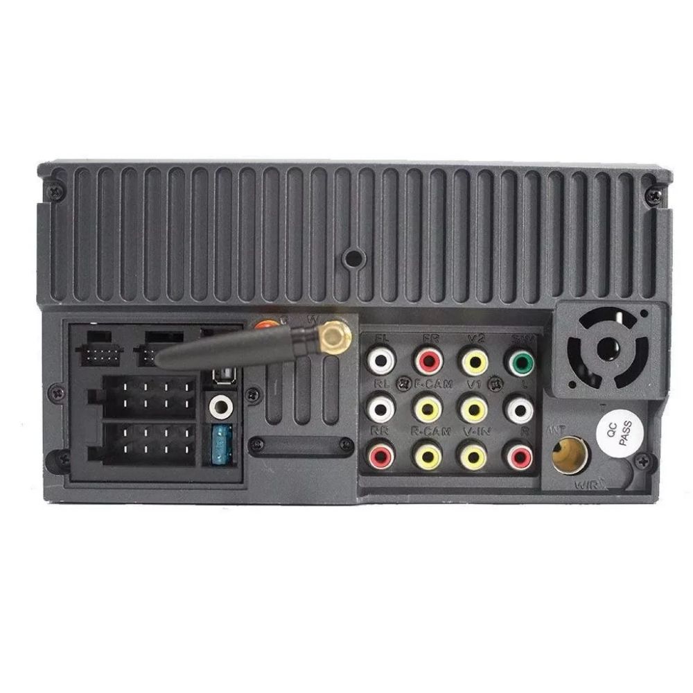 Central Multimídia 2 Din MP5 7 Pol HT-7019 Bluetooth SD Card FM Android/iOS Controle Remoto H-Tech
