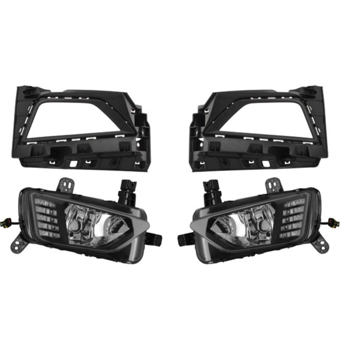 Kit Farol de Milha Volkswagen Polo/Virtus 2017 em diante SL-262710LED - Shocklight