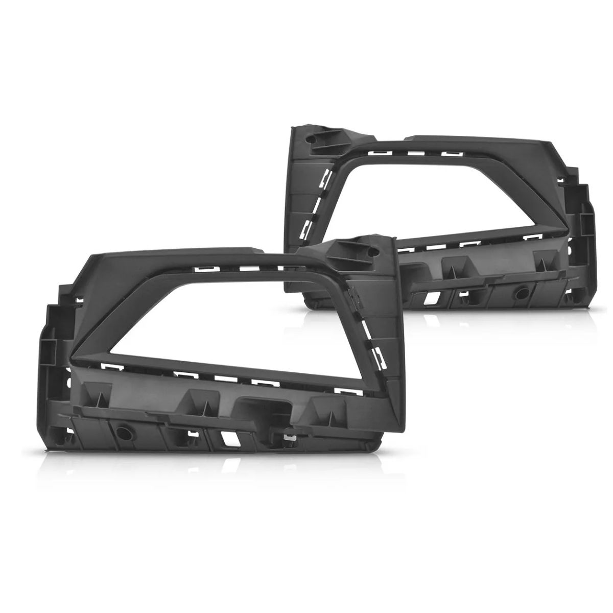 Kit Farol de Milha Polo / Virtus 2017 Botão Universal Shocklight SL-262710U
