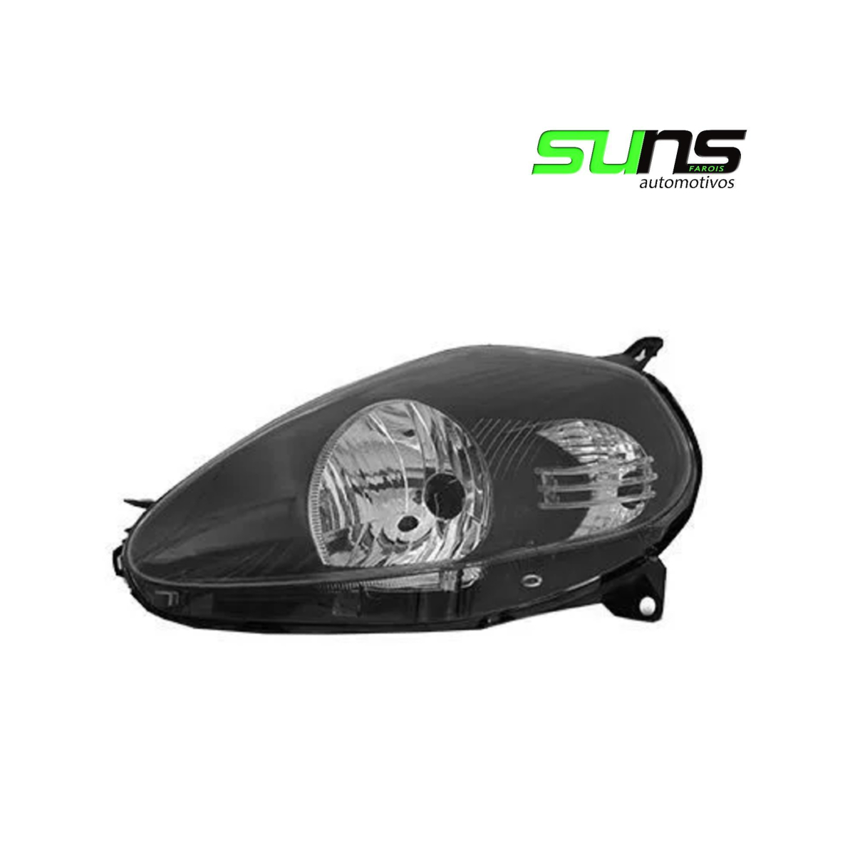 Farol Fiat Punto 2007 até 2012 Lado Esquerdo Suns - FP115FT