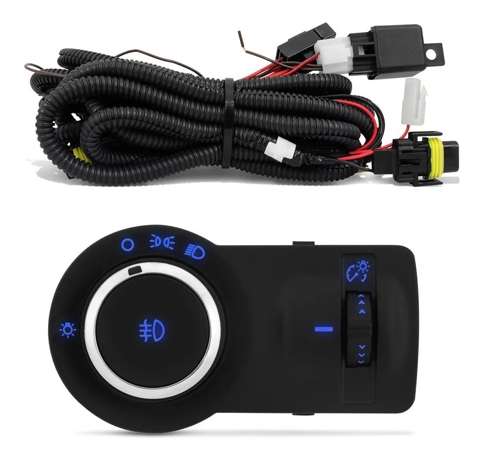 Kit Farol Milha Onix Prisma Spin Cobalt Sonic 2011 A 2017 FGS0704CVB