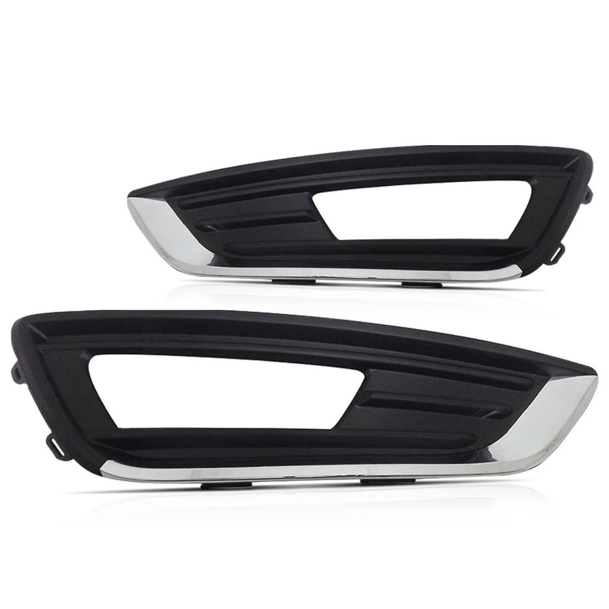 Kit Faról de Milha Ford Focus 2016-2018 c/ Molduras Botão modelo alternativo Suns FGS0423FD