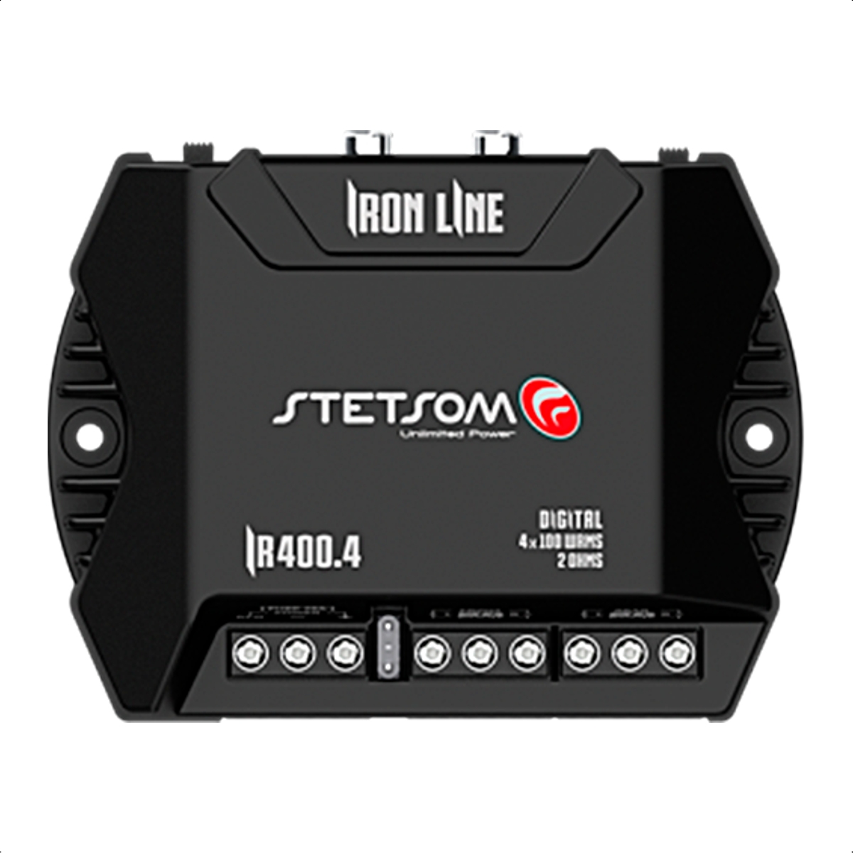 Módulo Amplificador de Potência para Som Automotivo Stetsom IR400.4 Digital 400W 4 Canais 2 OHMS