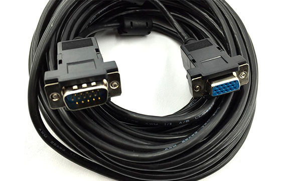 Cabo monitor SVGA HDB15M x DB15M c/ 2 filtros 15 metros