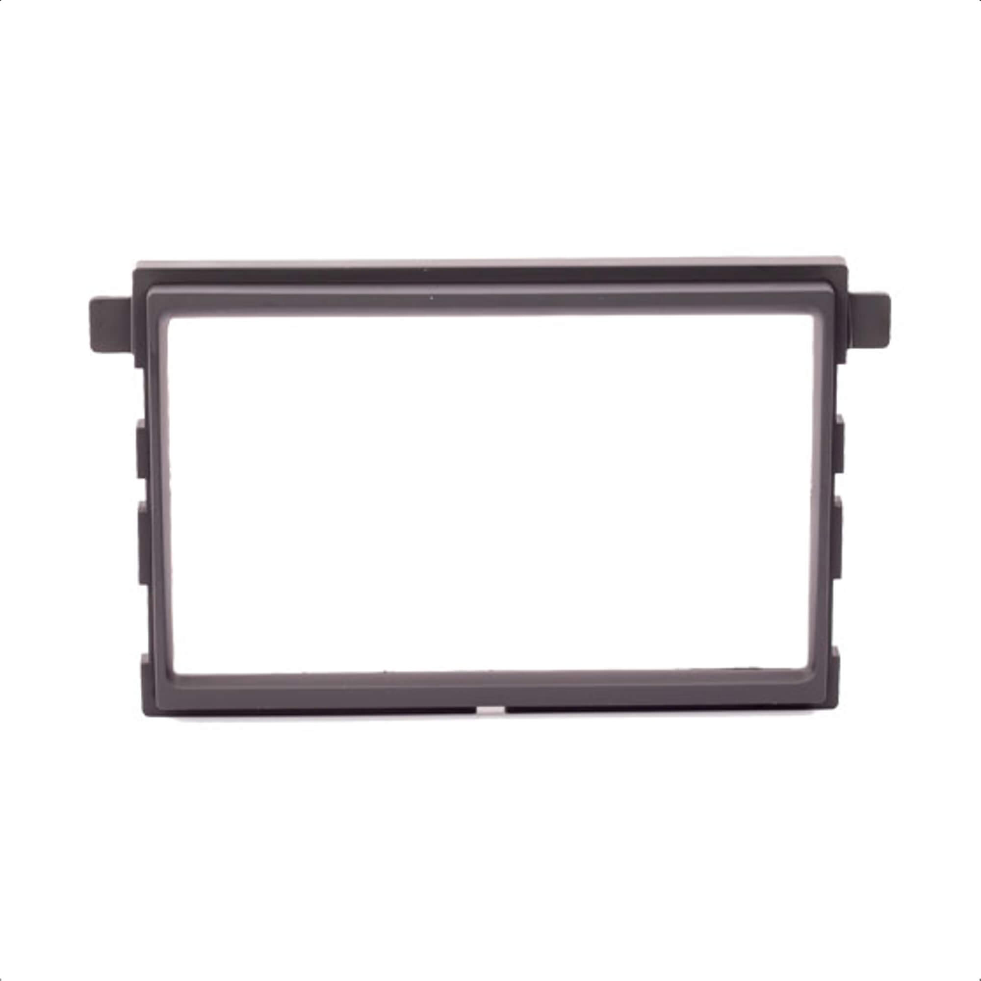 Moldura 2 Din Preto Fusion 2006-2009 Edge 2008-2011 Mustang 2004 Até 2008 Expex - EPX 300