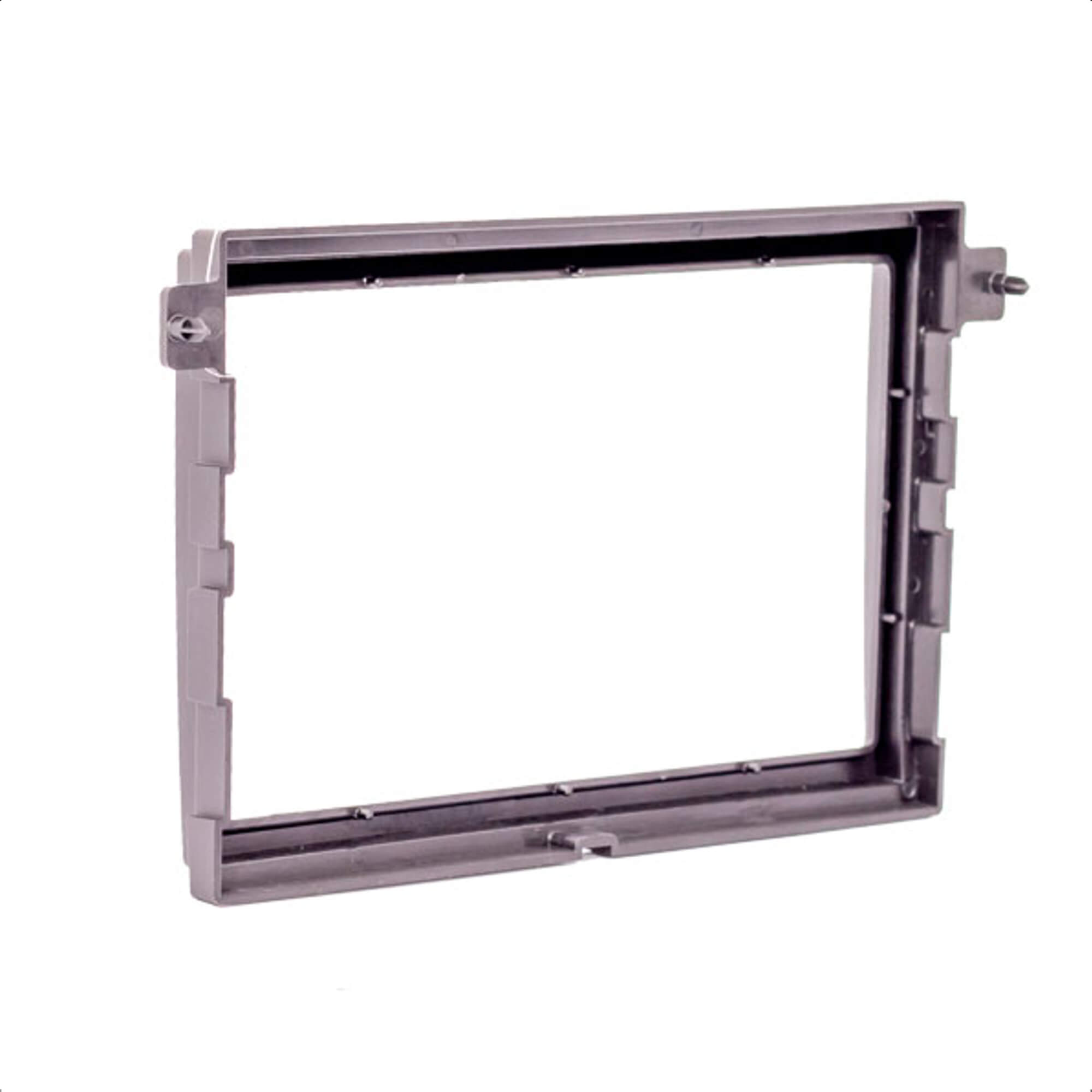 Moldura 2 Din Preto Fusion 2006-2009 Edge 2008-2011 Mustang 2004 Até 2008 Expex - EPX 300