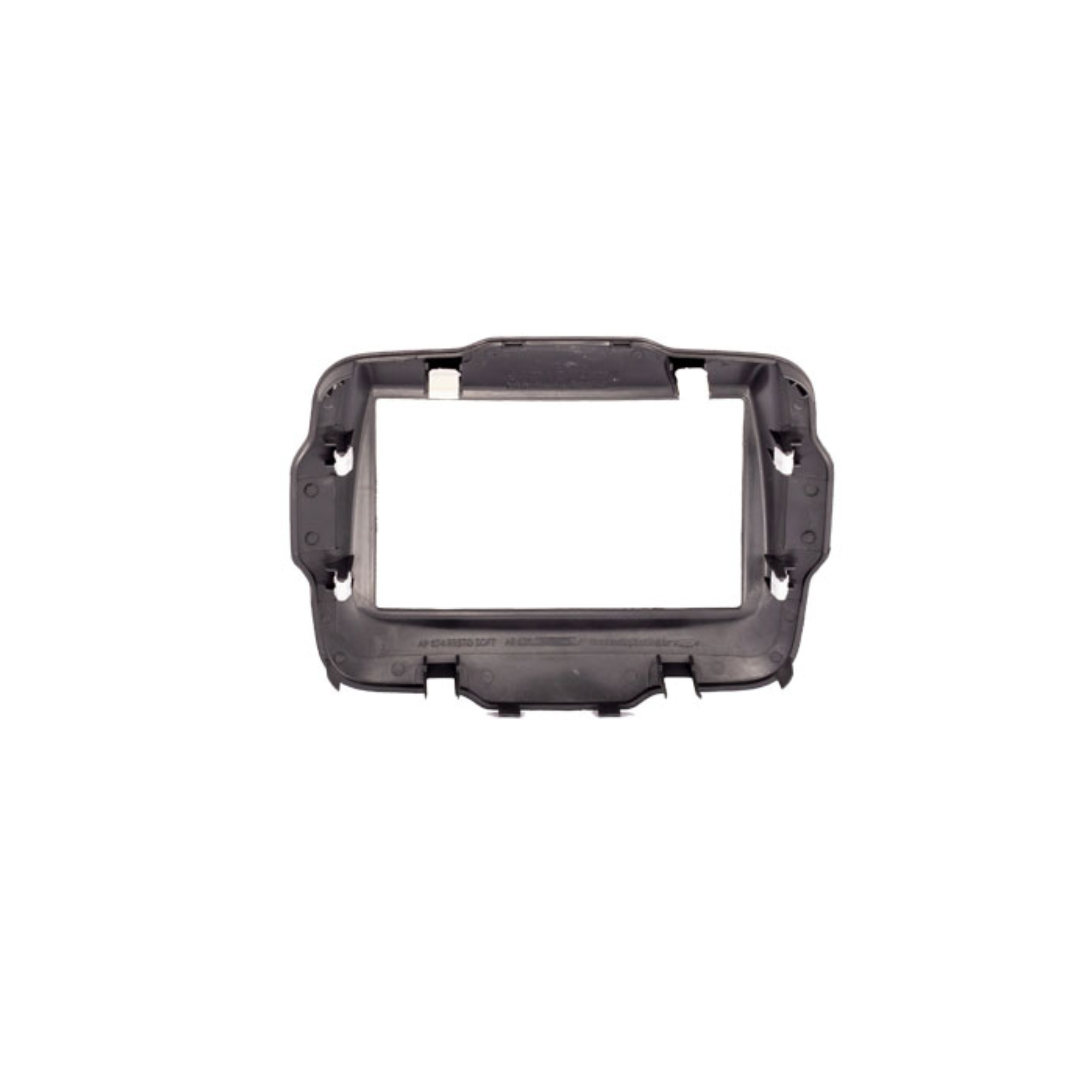 Moldura 2 Din Renegade 2015 2016 2017 2018 2019 2020 2021 Preto Soft Emborrachado Expex - EPX 213