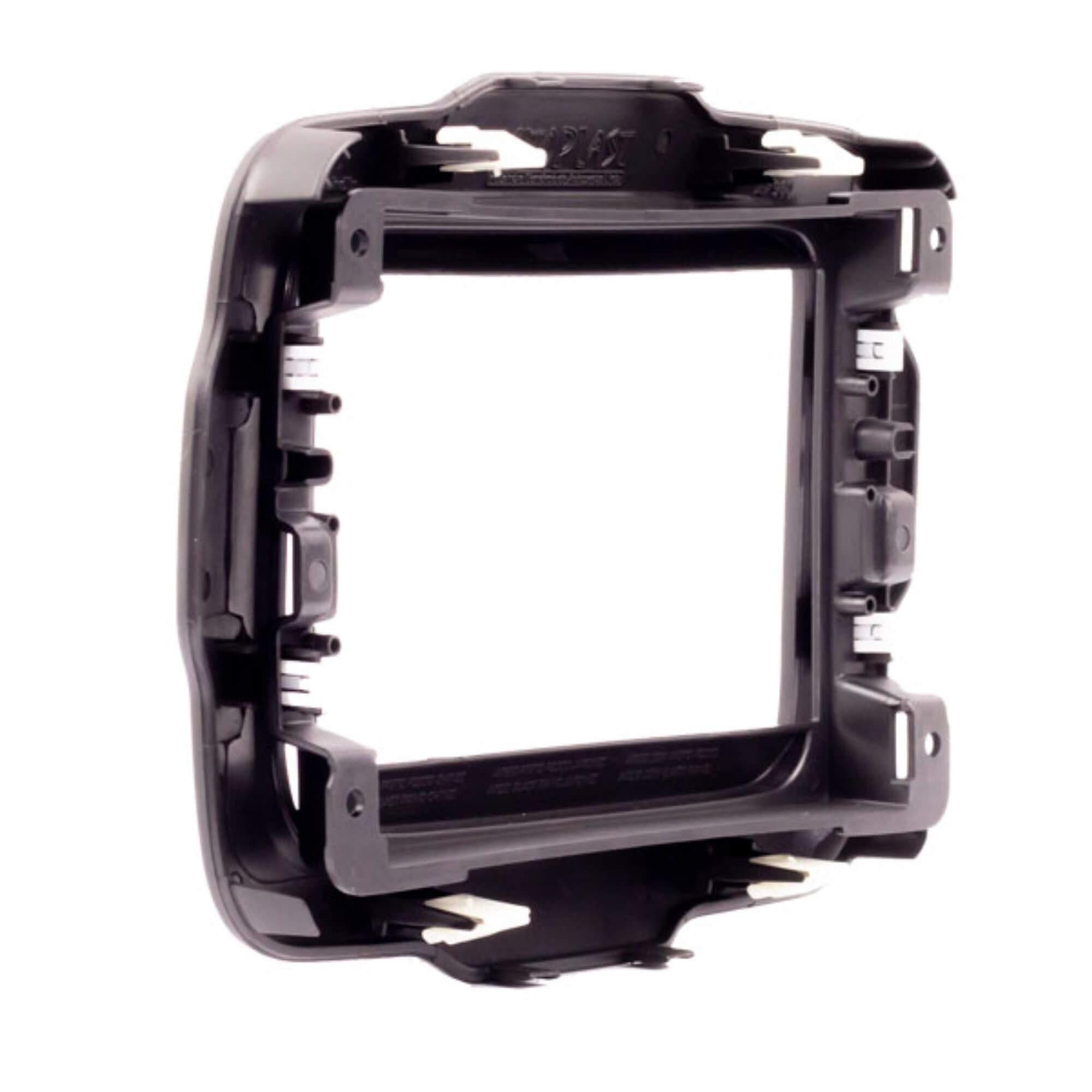 Moldura 2 DIN Renegade para DVD Original Laterais Arredondadas Soft Emborrachado Expex - EPX 411