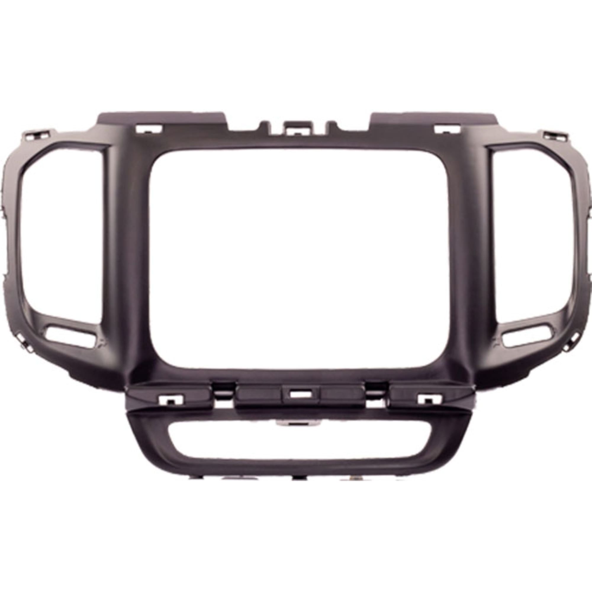 Moldura 2 Din 7 Polegadas Toro 2016 2017 2018 2019 2020 2021 Padrão Original Preta Expex - EPX 479