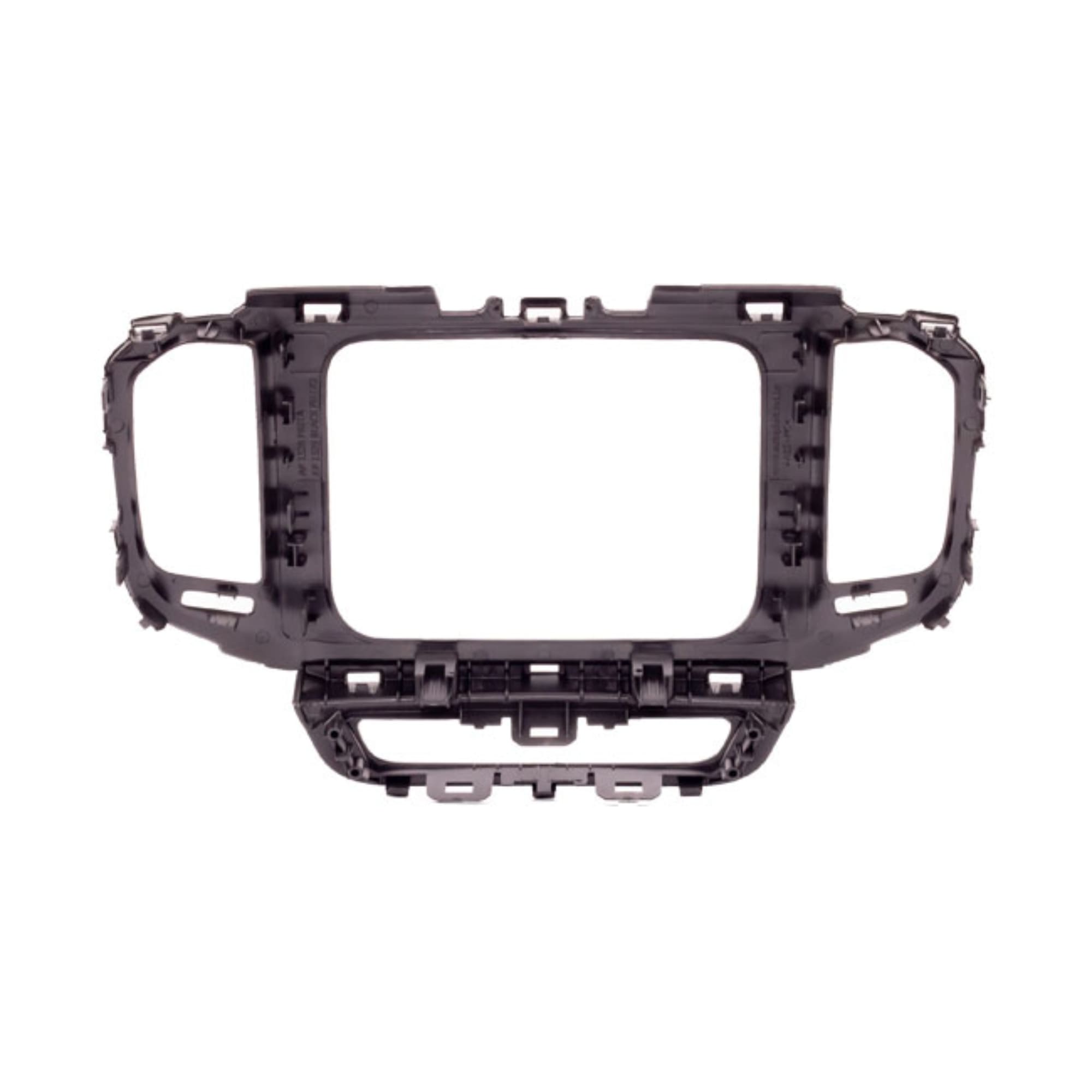 Moldura 2 Din 7 Polegadas Toro 2016 2017 2018 2019 2020 2021 Padrão Original Preta Expex - EPX 479
