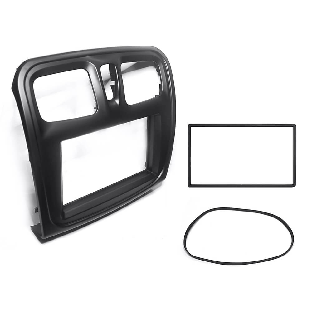 Moldura 2din painel Renault Logan e Sandero 2015 até 2020 - EPX 362 - CH