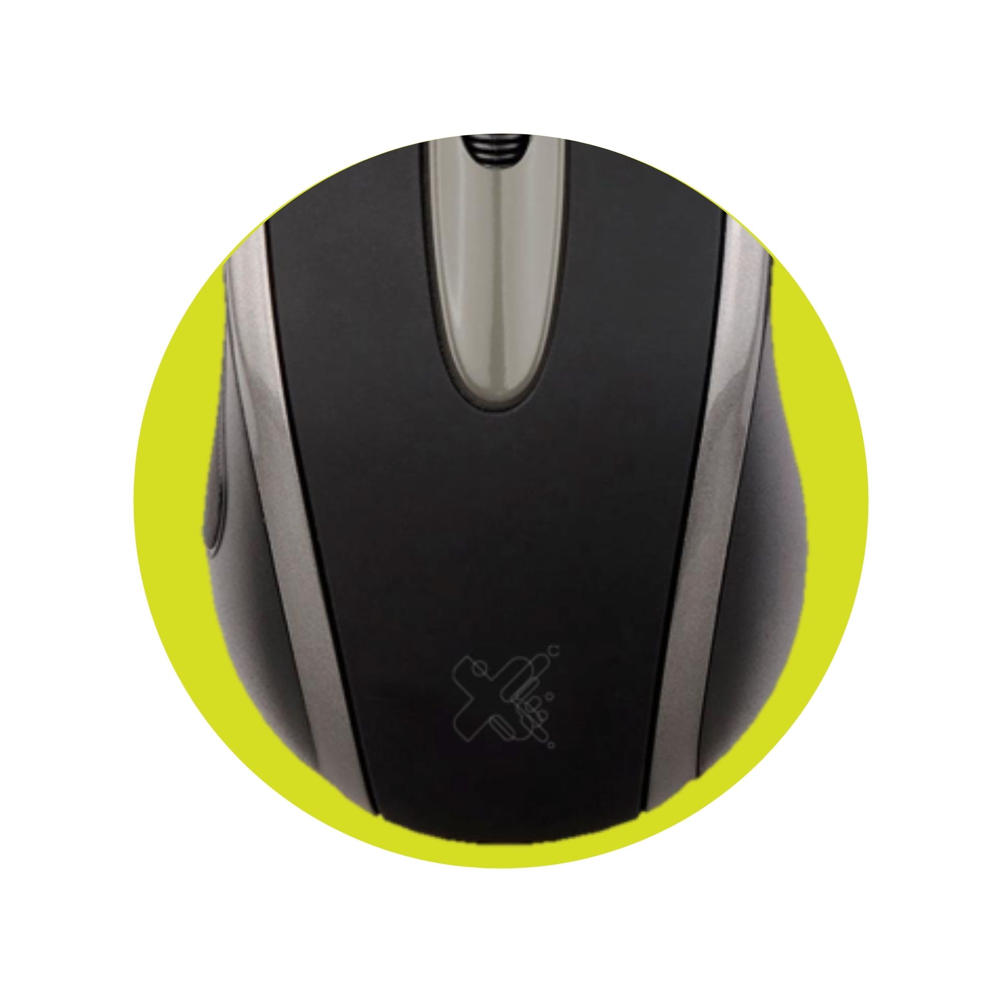 Mouse com Fio USB 2.0 Techzone Preto e Cinza Maxprint - 6013930