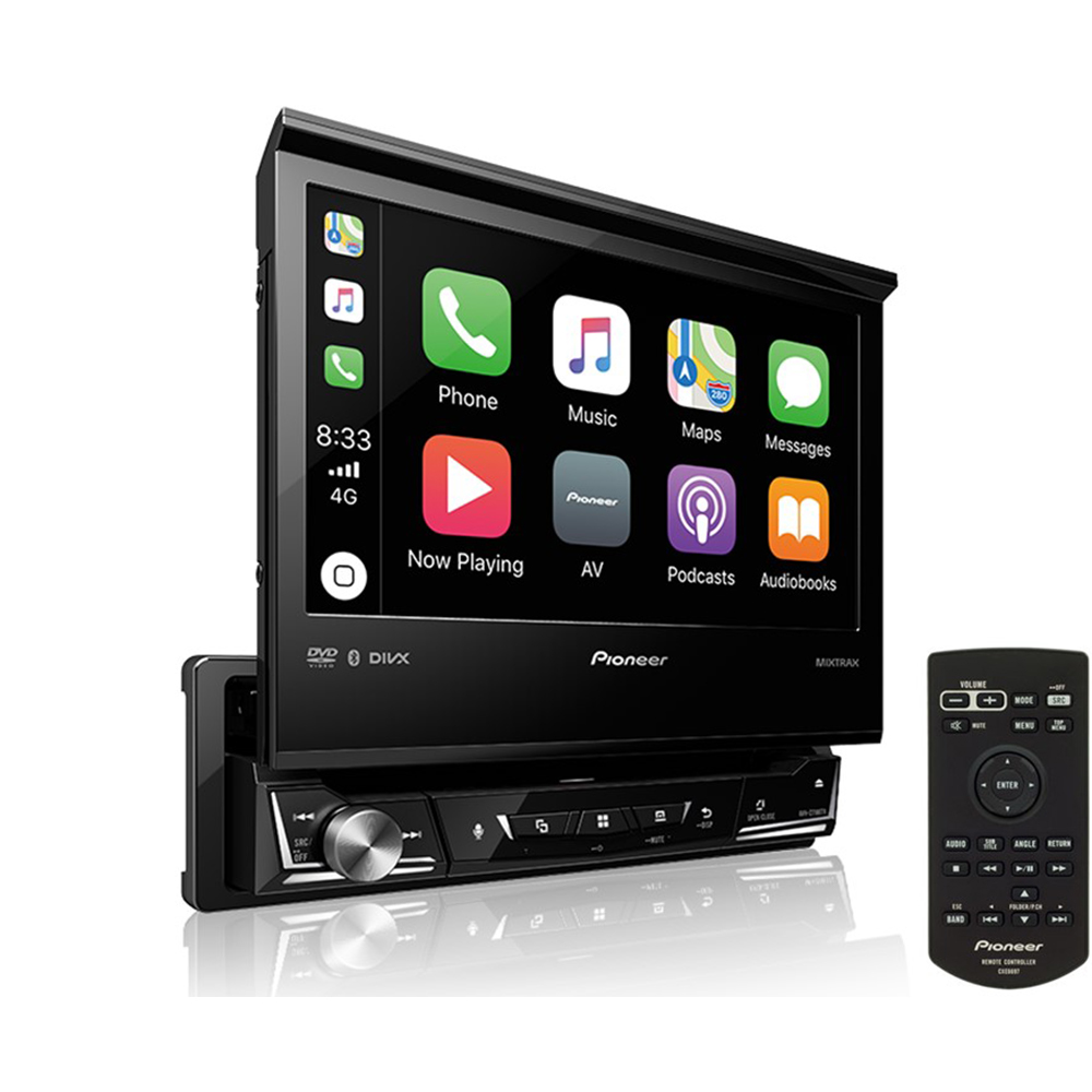 COMP Kit DVD Pioneer 7" Retrátil Avh-z7180tv + Câmera de ré