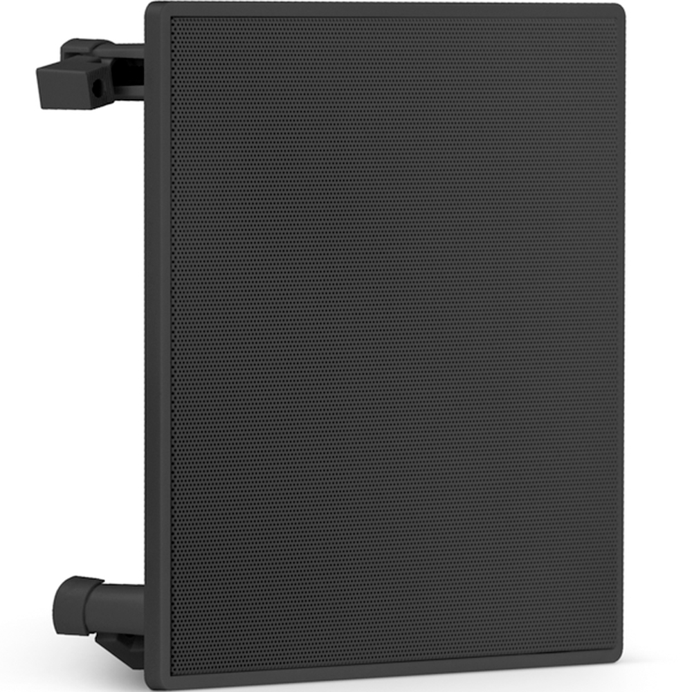 Caixa de Som Arandela Quadrada 6CXQ 50W Frahm Preta 31548