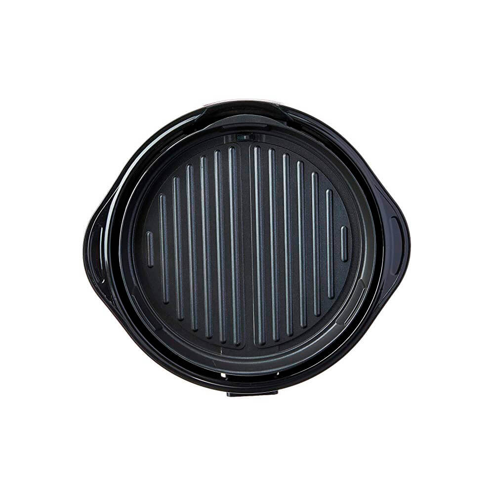 Panela Grill Multilaser Gourmet 127V 1200W Antiaderente Temperatura Regulável 30cm Preto CE053