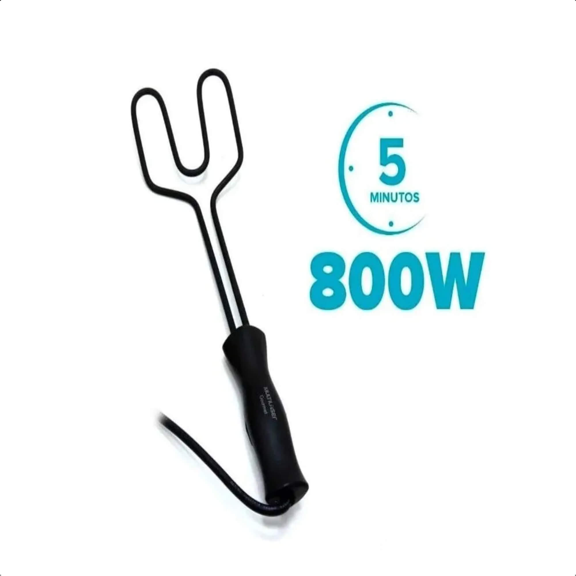 Acendedor de Carvão Multilaser Elétrico 220V 800W Preto - CE082
