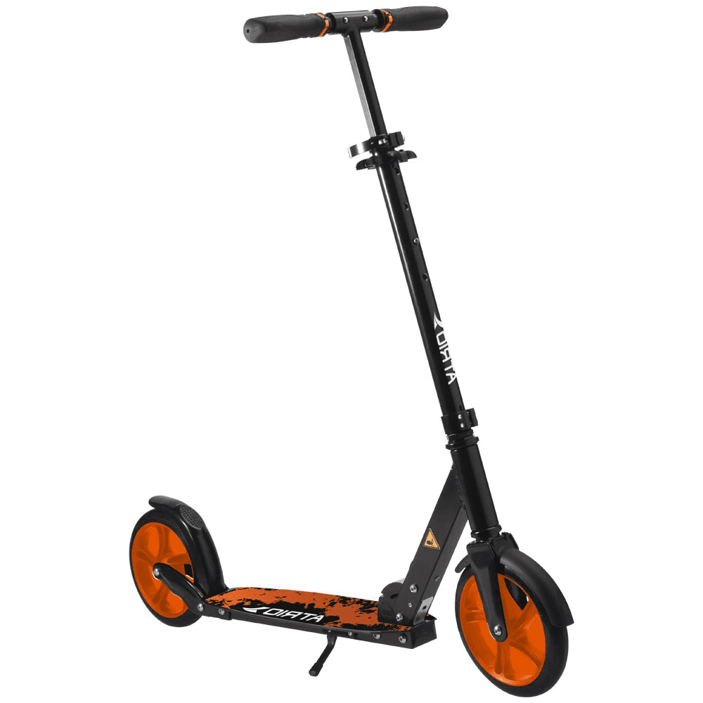 Patinete Atrio Street Juvenil Suporte 100kg Guidão Ajustável Estrutura Dobrável Preto - ES245