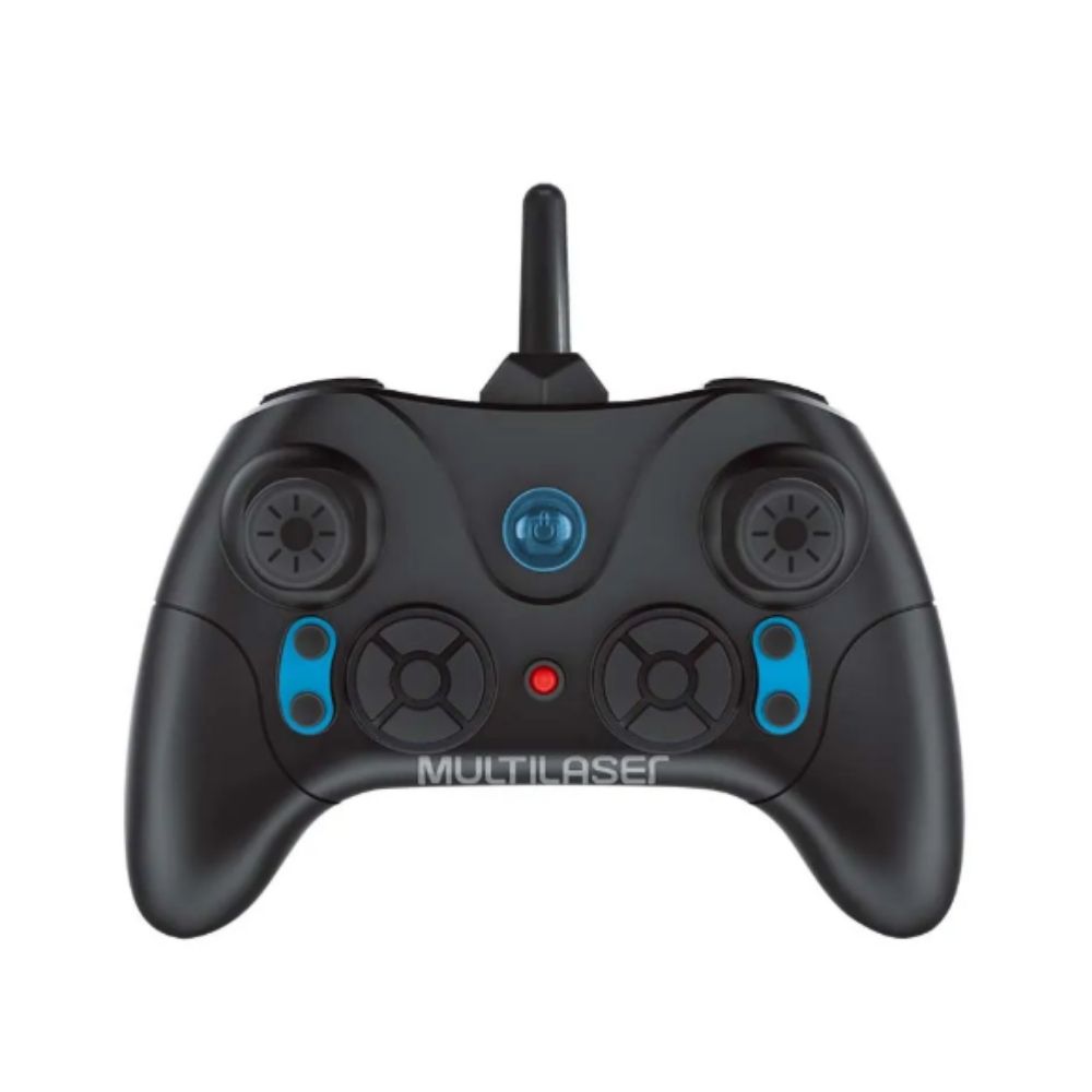 Drone Bird Alcance de 80m HD 1280P Flips em 360 Preto e Azul - Multilaser  ES255