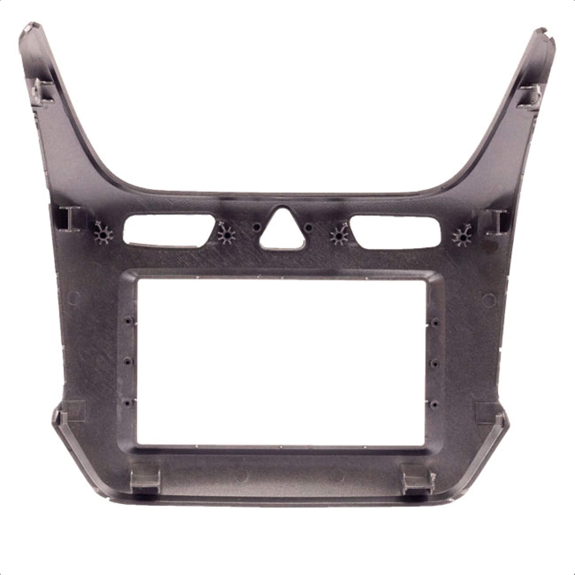 Moldura 2 Din Grafite Cobalt 2012/2013/2014/2015/2016/2017/2018/2019/2020/2022 Expex - EPX 296