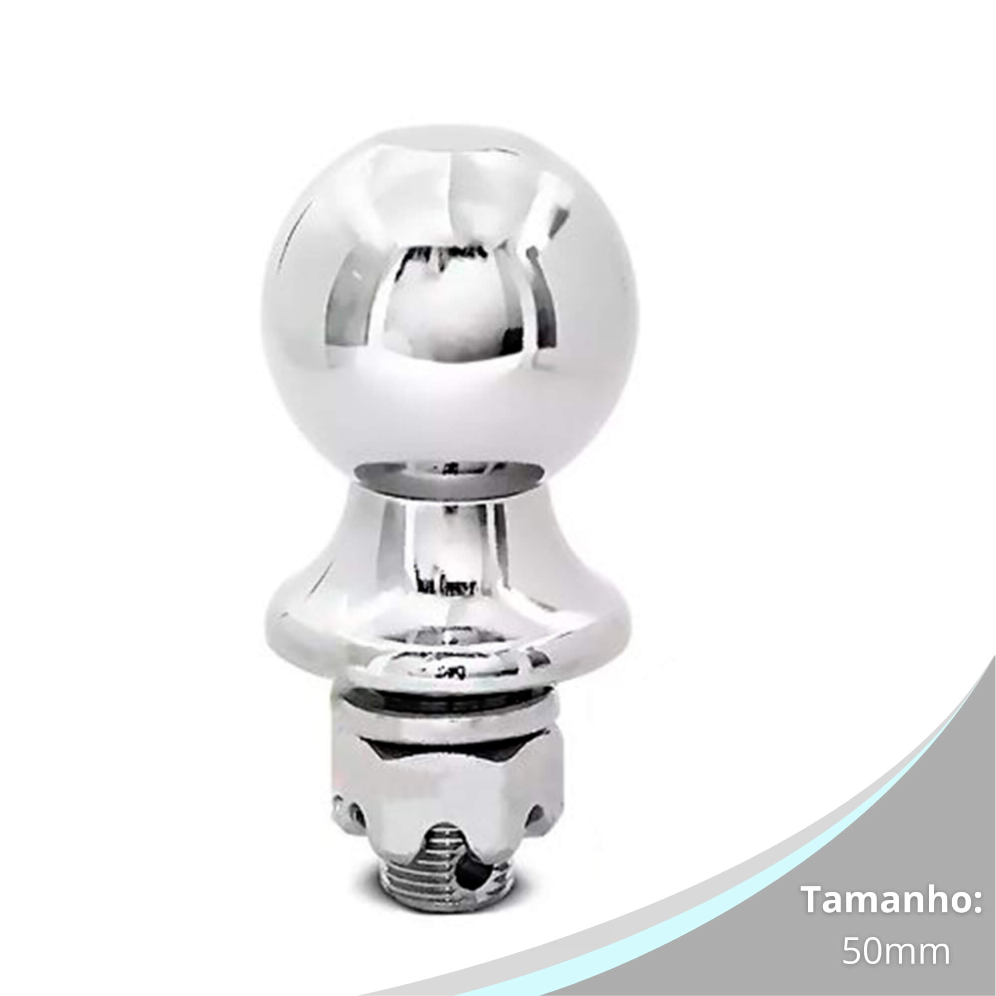 Bola Cromada 50mm de Engate Braconi - BRC-A-01