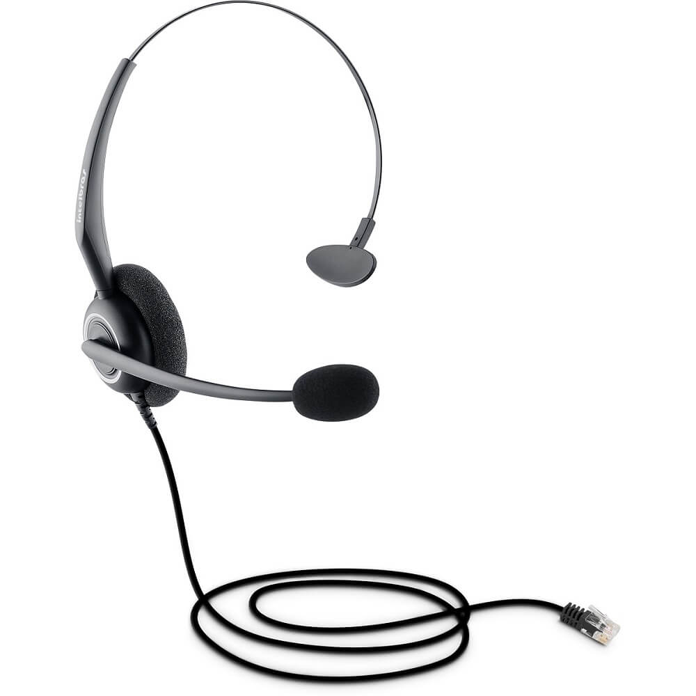 Headset Intelbras CHS 55 Telemarketing Conector Rj9