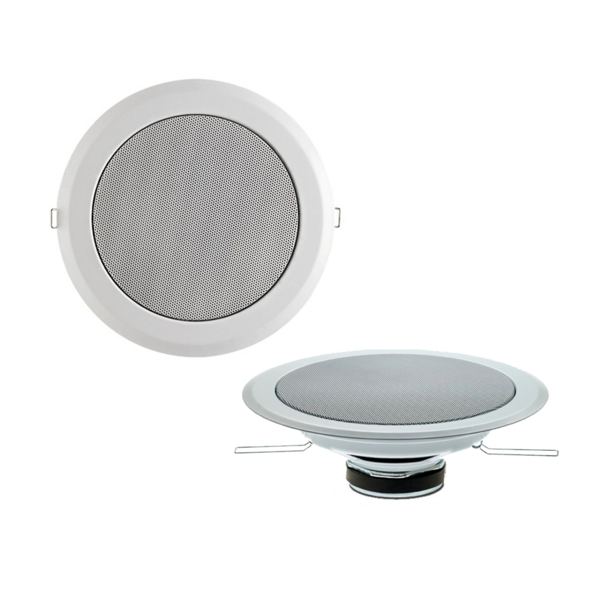 Caixa de Som Arandela 25W Coaxial Branca - Frahm 20760