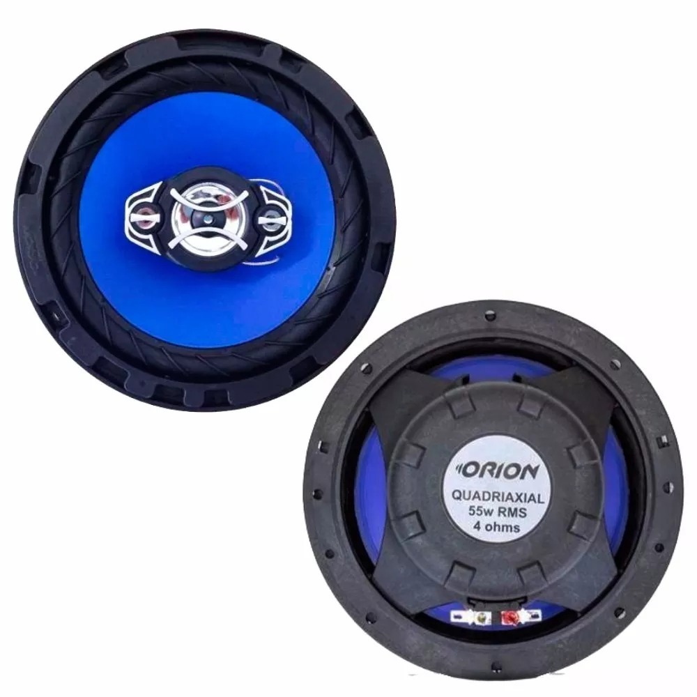 Som Automotivo 8850b First Option Bt mp3 + Par Alto falantes TSR Orion Q6S + Antena Krott KR 1000