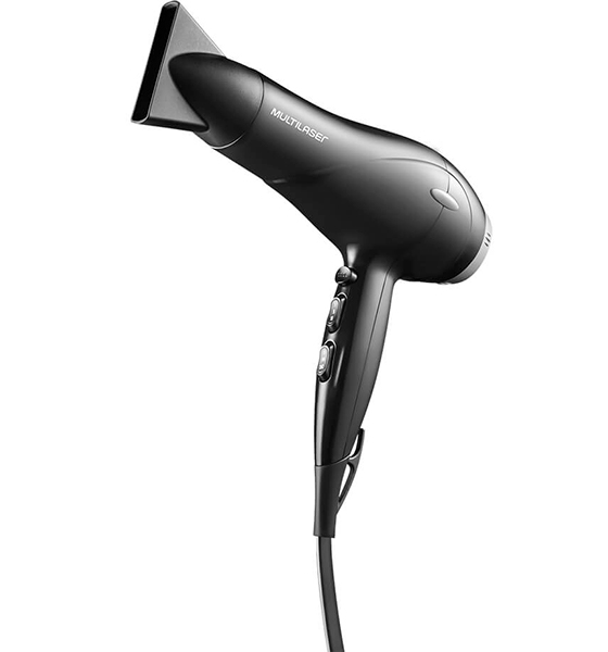 Kit Beleza completo 220V Multilaser Secador de cabelo + Escova alisadora + Prancha + Escova rotativa