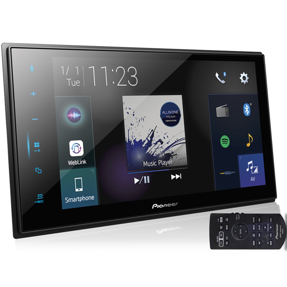 Multimídia Pioneer DMH-ZS8280TV 2Din 8 polegadas Touch Bluetooth TV Espelhamento USB FM Weblink