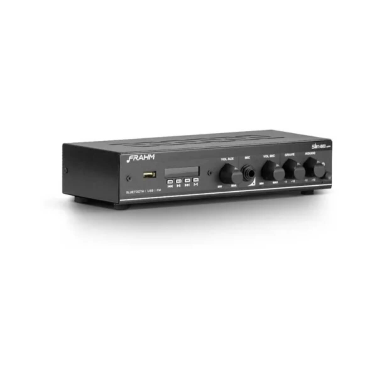 Kit de Sonorização Som Ambiente com 4 Caixas e 1 Receiver Frahm - 31872