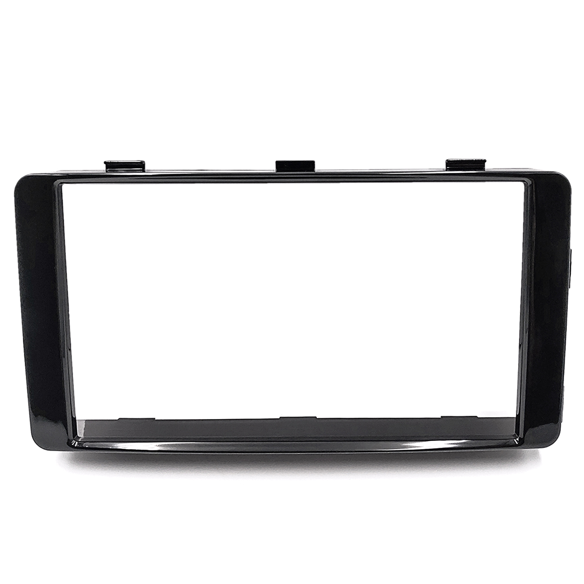 Moldura 2 Din Black Piano L200 Triton 2015 até 2021 Com Suporte Lateral Expex -  EPX 490
