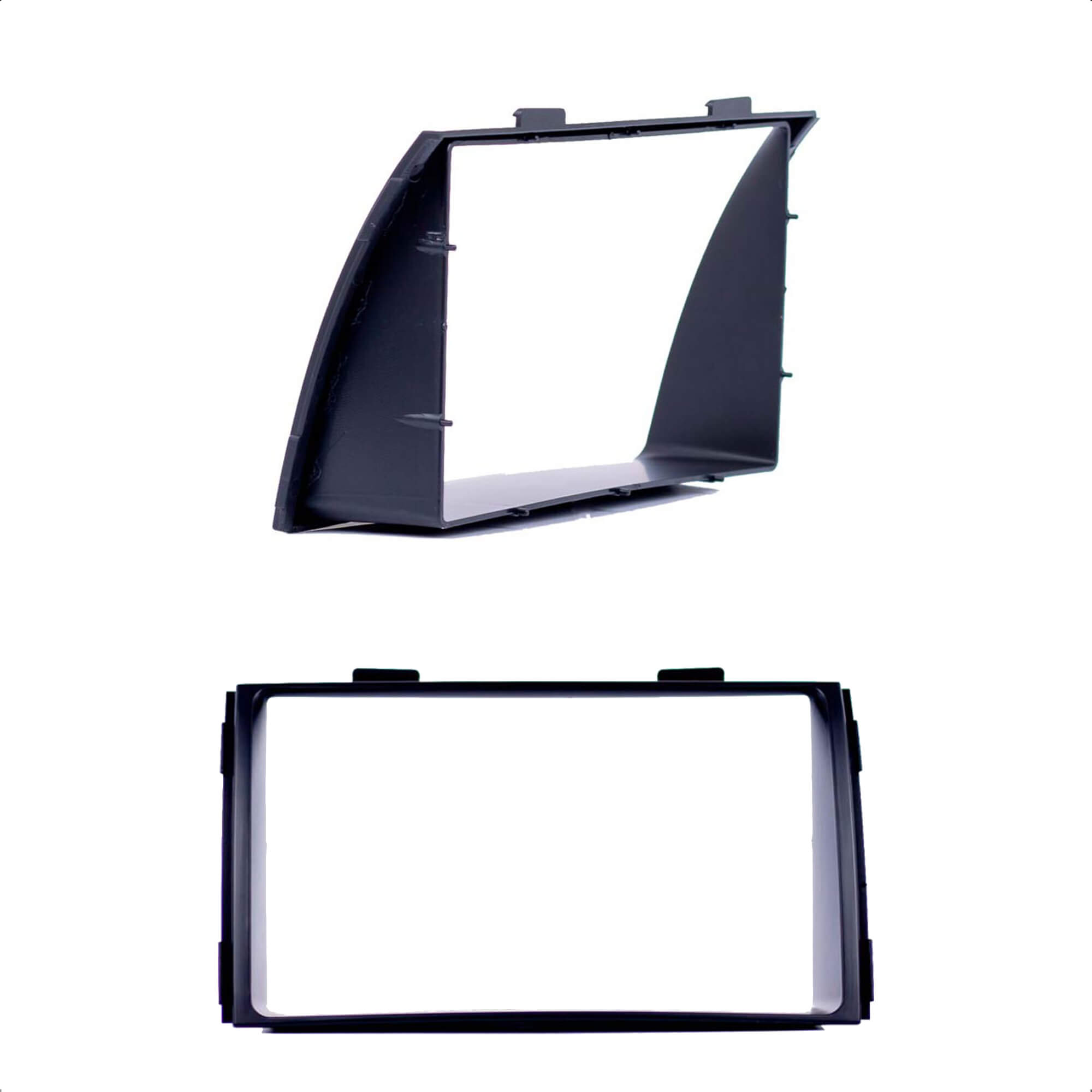 Moldura 2 Din Preto Com Suporte Lateral E Acabamento Sorento 2009-2012 JP/CH Expex - EPX 506