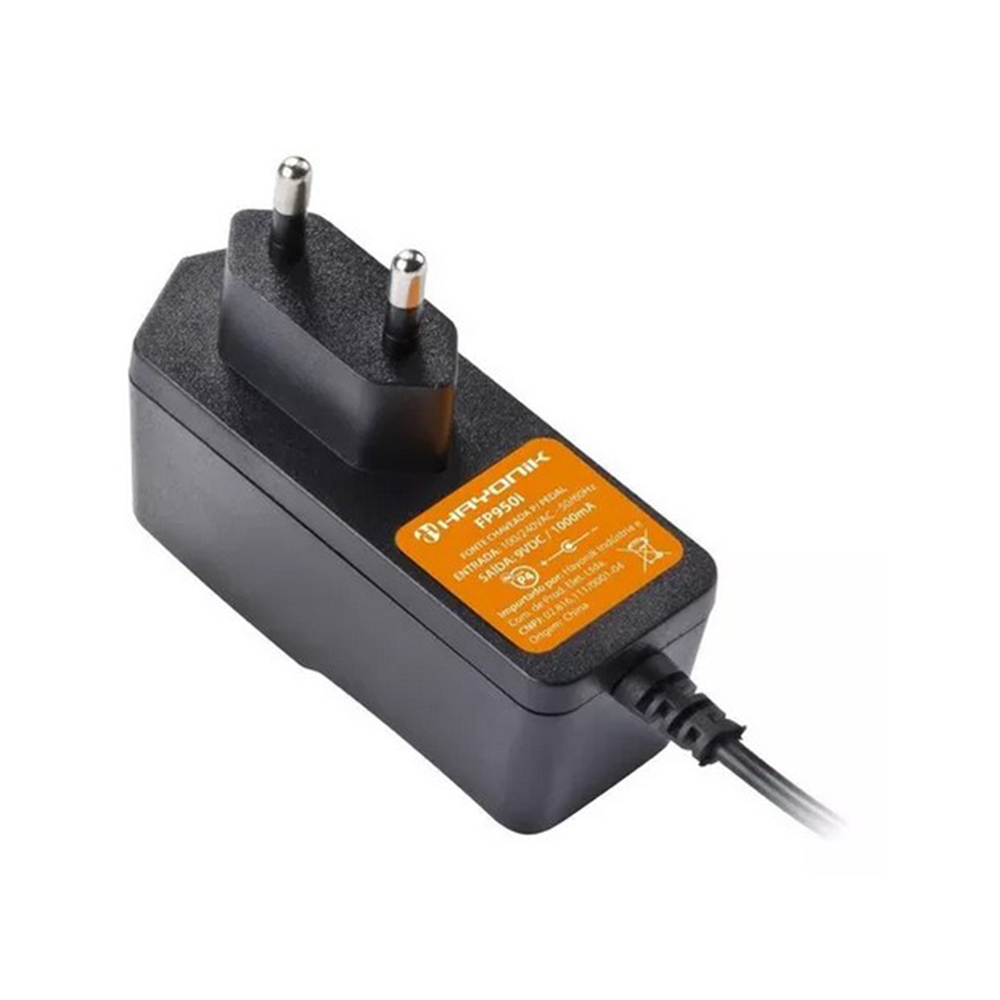 Fonte Chaveada para 4 Pedais 9VDC 1A Hayonik - CFP950I  Cód. 64735