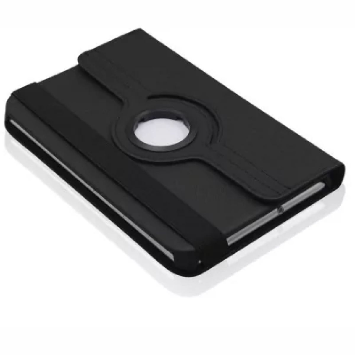 Case e Suporte para Tablet até 7pol Giratória Dupla Proteção Contra Quedas Preto BO189 Multilaser