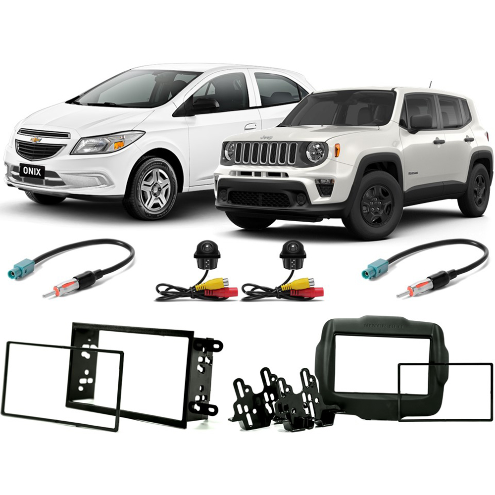 COMP KIT Acessórios Jeep Renegade e Onix