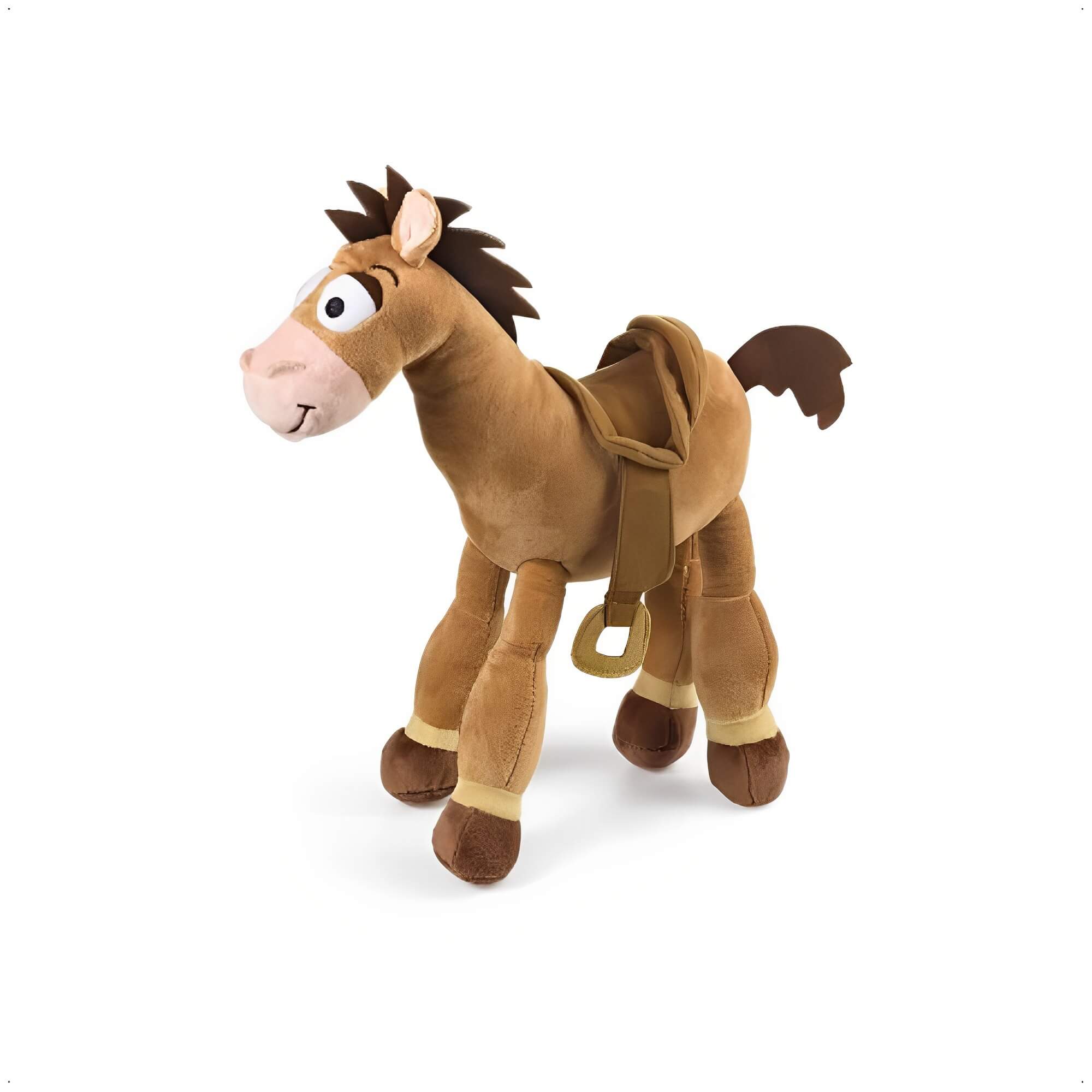 Pelúcia Toy Story Bala no Alvo 30CM Som Antialérgica Fibra e Poliéster Brinquedo Multikids -BR807