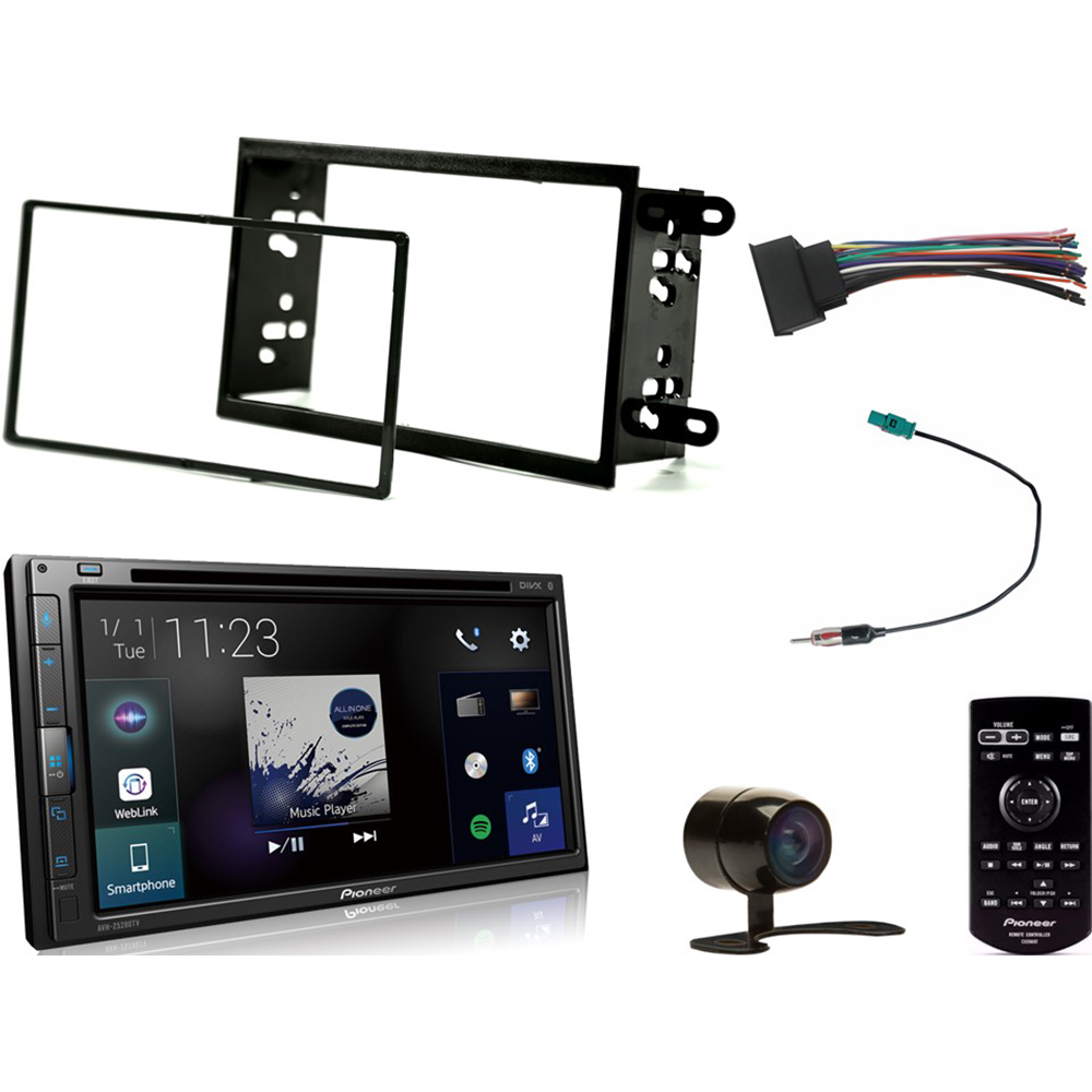 COMP Kit Central Multimídia Chevrolet Onix 2012 a 2017 AVH-Z5280TV Pioneer 6.8 pol BT USB DVD Touch TV