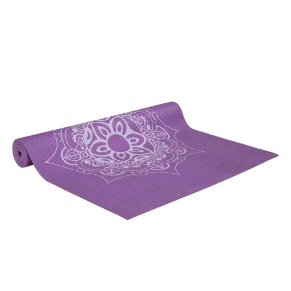 Tapete de Yoga Premium com Estampa de Mandala Roxo Atrio - ES219