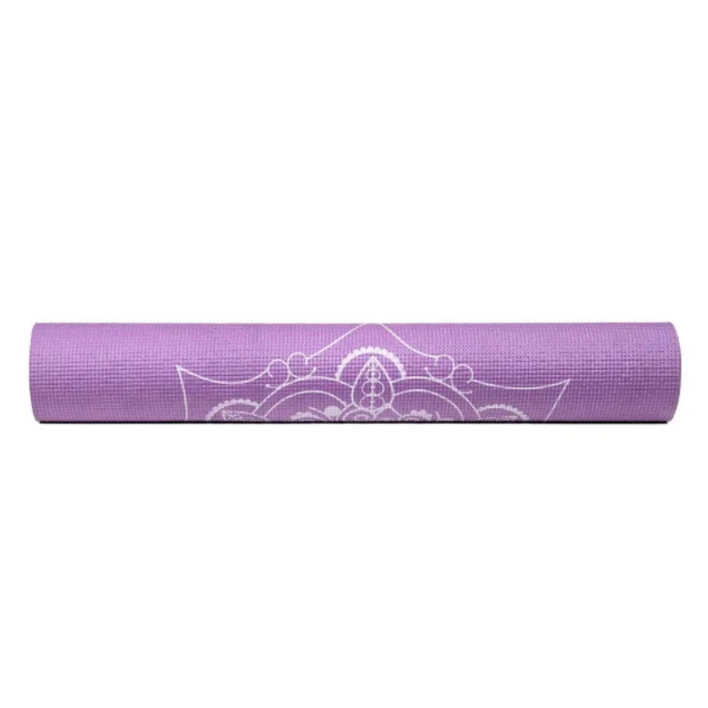 Tapete de Yoga Premium com Estampa de Mandala Roxo Atrio - ES219