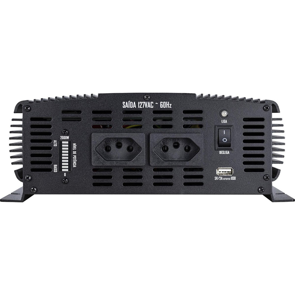 Inversor de Onda Modificada 2000W 12Vdc/127V PW11-4 Off Grid Hayonik 67212