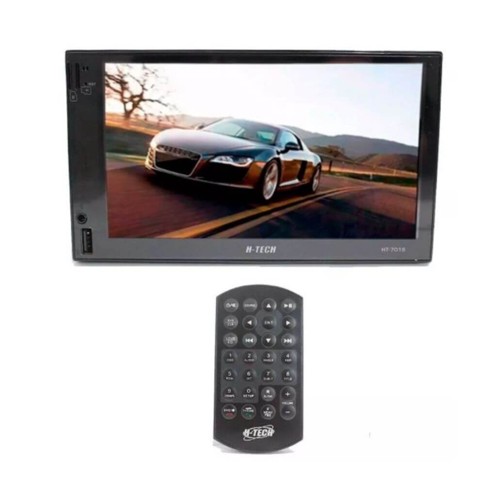 Kit Central Multimídia HB20 Som Original de Fábrica 2012 a 2020 Universal MP5 HT-7019 + Moldura + Chicotes + Câmera
