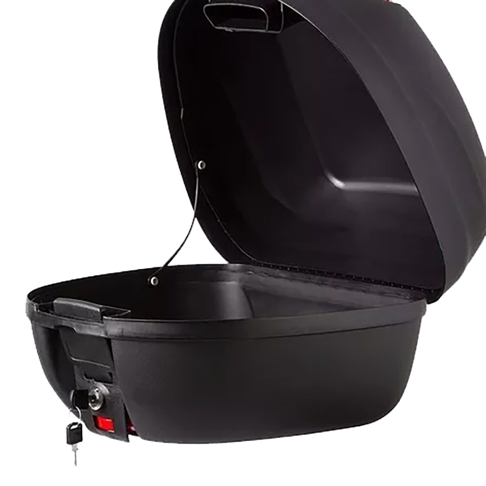 Caixa Plástica p/ Transporte 28L SmartBox c/ Refletor Traseiro e Lente Fumê Pro Tork - BP-03FM