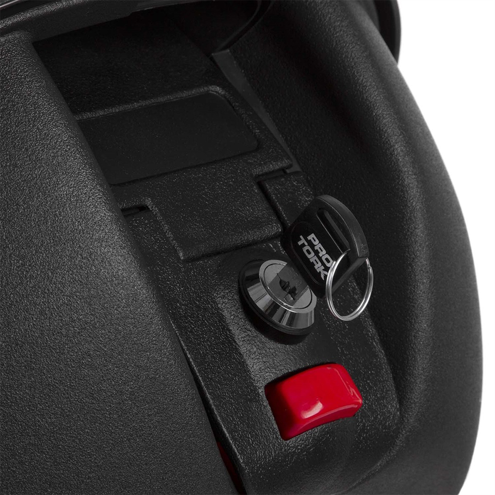 Caixa Plástica p/ Transporte 28L SmartBox c/ Refletor Traseiro e Lente Fumê Pro Tork - BP-03FM