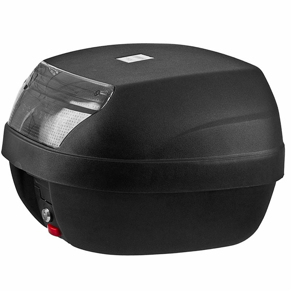 Caixa Plástica p/ Transporte 28L SmartBox c/ Refletor Traseiro e Lente Fumê Pro Tork - BP-03FM
