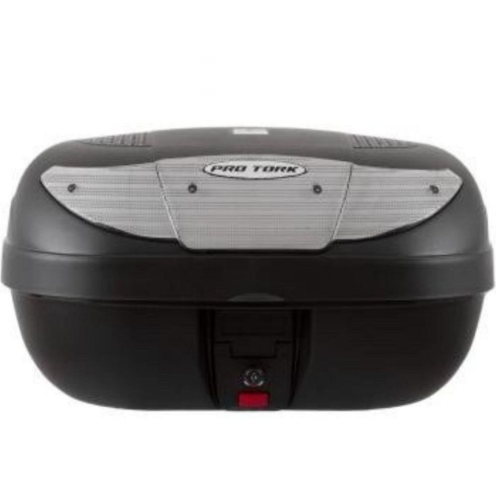 Caixa Plástica para Transporte Moto Traseiro 45 Litros Smartbox 2 Lente Cristal Pro Tork - BP-09CL