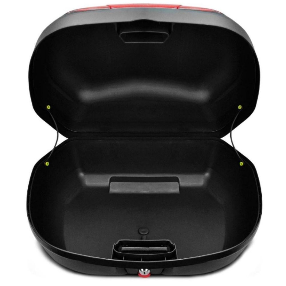 Caixa Plástica para Transporte Moto Traseiro 45 Litros Smartbox 2 Lente Cristal Pro Tork - BP-09CL