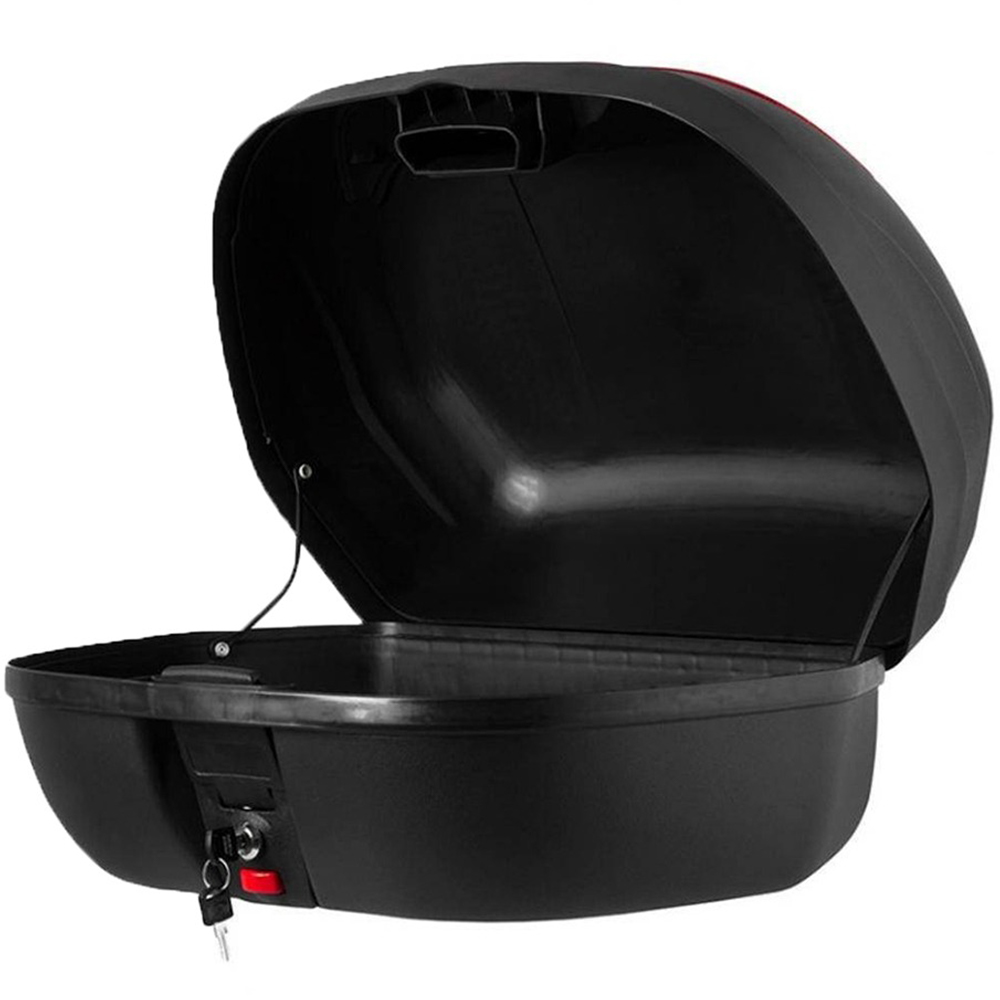 Caixa Plástica para Transporte Moto Traseiro 45 Litros Smartbox 2 Lente Cristal Pro Tork - BP-09CL